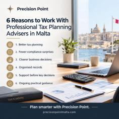 Tax planning is more than preparing for deadlines. It can help your business stay financially organised, reduce unnecessary surprises, and make informed decisions. Precision Point provides professional tax planning support for businesses in Malta, offering clear, practical guidance to help you manage your tax responsibilities with confidence.
